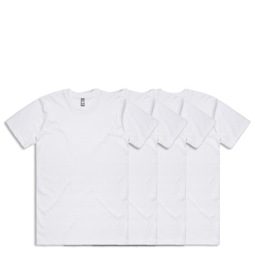 White Classic Tee Bundle | 4 Pack white-classic-tee-bundle-whiteclassicteebundle|4pack